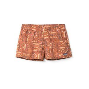 Patagonia Baggies Shorts Orange Print